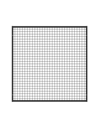 Industrieel Wandrooster Wandrek - 122 x 122 cm