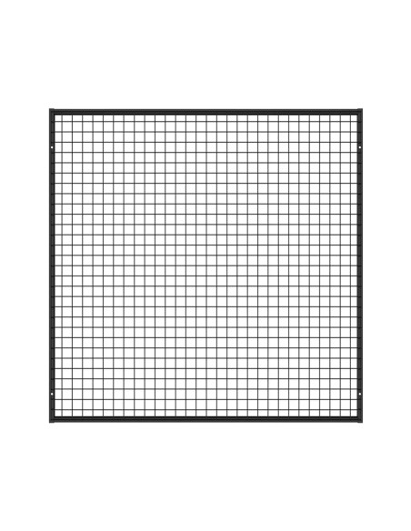 Industrieel Wandrooster Wandrek - 122 x 122 cm