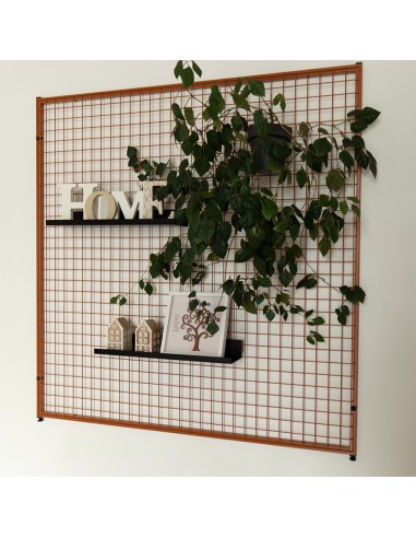 Industrieel Wandrooster Wandrek - 122 x 122 cm