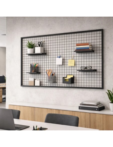 Industrieel Wandrooster Wandrek - 122 x 242 cm