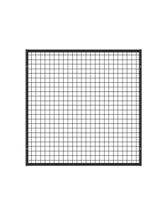 Industrieel Wandrooster Wandrek - 102 x 102 cm
