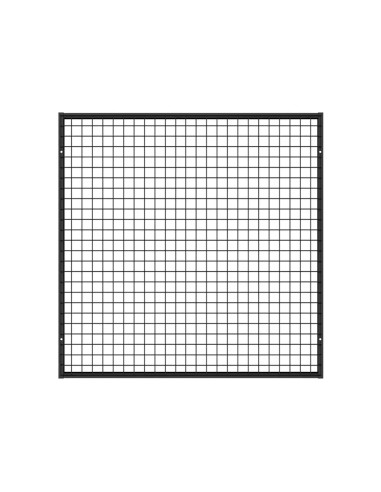 Industrieel Wandrooster Wandrek - 102 x 102 cm
