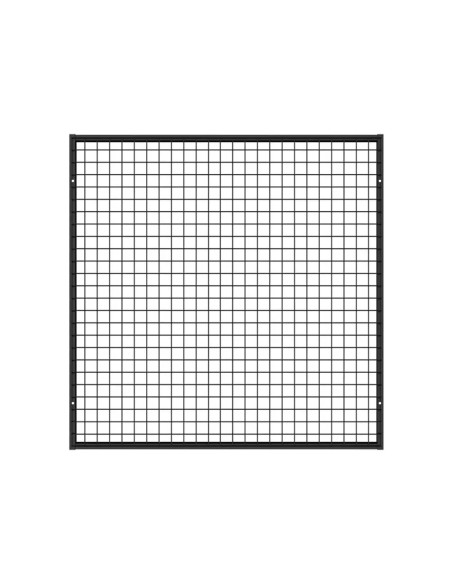 Industrieel Wandrooster Wandrek - 102 x 102 cm