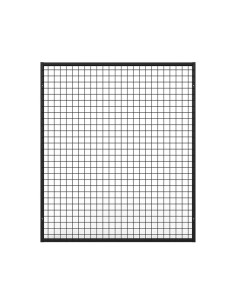 Industrieel Wandrooster Wandrek - 102 x 118 cm