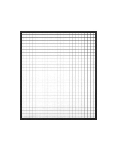 Industrieel Wandrooster Wandrek - 102 x 118 cm