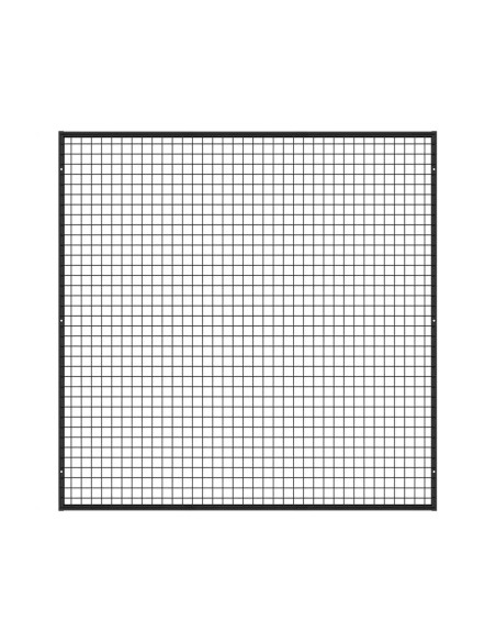 Industrieel Wandrooster Wandrek - 150 x 150 cm