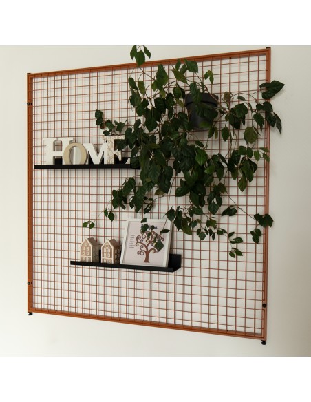 Industrieel Wandrooster Wandrek - 90 x 290 cm