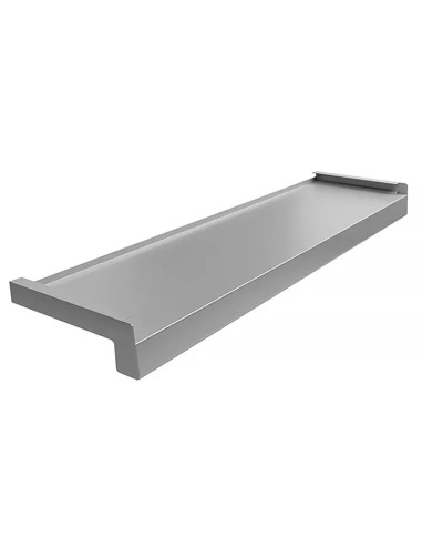 Stalen Buitenvensterbank - Zilver RAL 9006