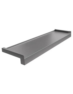Stalen Buitenvensterbank - Zilver RAL 9007