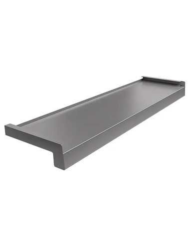 Stalen Buitenvensterbank - Zilver RAL 9007