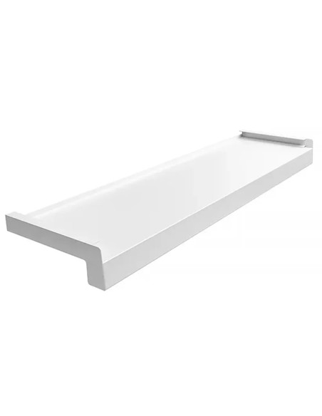Stalen Buitenvensterbank - Wit RAL 9016
