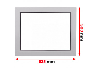 Raam PVC 625 x 500 mm