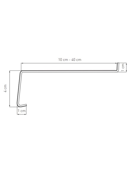 Aluminium Buitenvensterbank - Wit RAL 9016