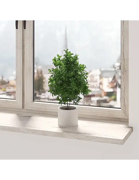 Vochtwerende MDF Buitenvensterbank - Noten Lanzado