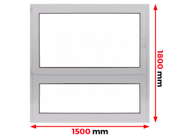 Raam PVC 1450 x 1450 mm