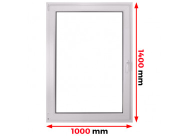 Raam PVC 1000 x 1400 mm