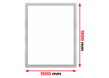 Raam PVC 1500 x 1900 mm