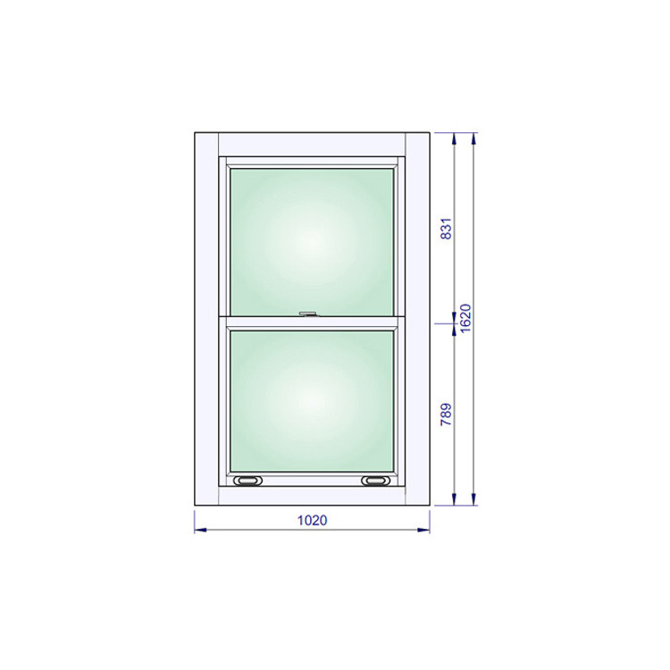 	Houten Raam 1020 x 1620 mm - SASH	