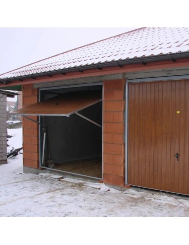 Staal Garagendeur Kantelpoort - 200 x 200 cm - RAL 1002