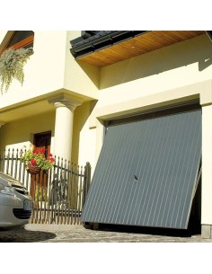 Staal Garagendeur Kantelpoort - 200 x 200 cm - Gouden Eik 2