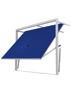 Staal Garagendeur Kantelpoort - 285 x 230 cm - RAL 5010