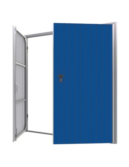 Staal Garagendeur Draaipoorten - 250 x 250 cm - RAL 5010