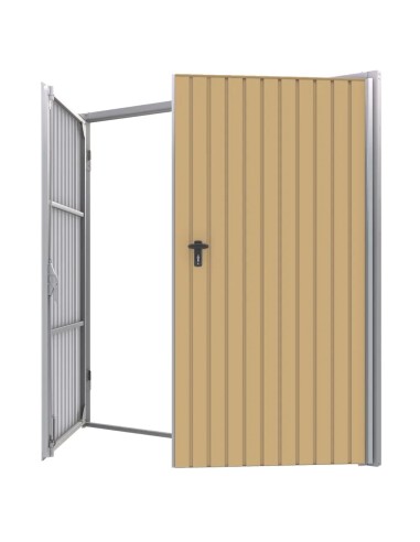 Staal Garagendeur Draaipoorten - 300 x 300 cm - RAL 1002
