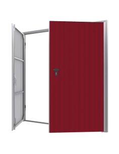 Staal Garagendeur Draaipoorten - 300 x 270 cm - RAL 3011