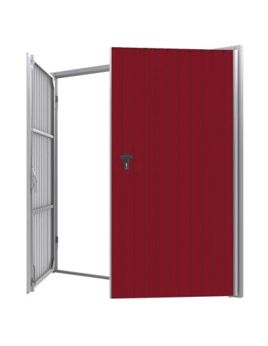 Staal Garagendeur Draaipoorten - 300 x 270 cm - RAL 3011