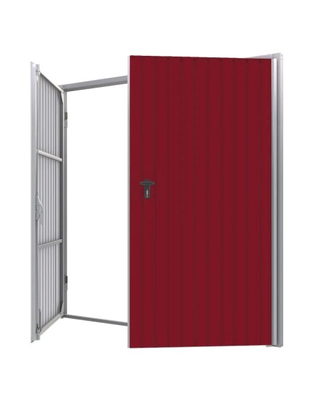 Staal Garagendeur Draaipoorten - 300 x 270 cm - RAL 3011