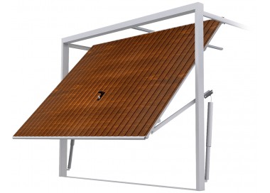 Staal Garagendeur Kantelpoort - Breedte 250 cm x Hoogte: 200-300 cm