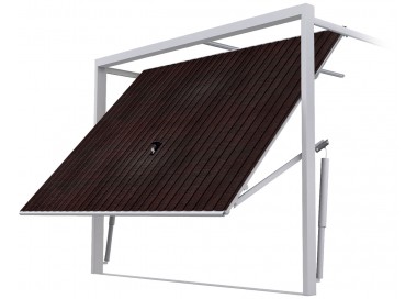 Staal Garagendeur Kantelpoort - Breedte 290 cm x Hoogte: 200-250 cm