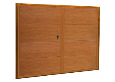 Staal Garagendeur met Poortpaneel 210 x 225 cm
