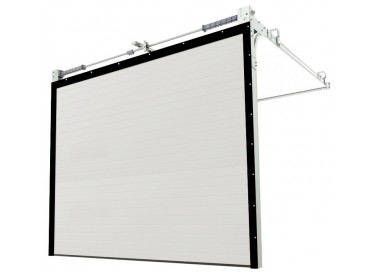 Sectionalpoort Garagenpoort 2550 x 2150 mm - Wit