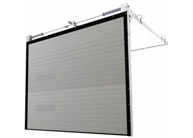 	Sectionalpoort Garagenpoort 2550 x 2150 mm - Zilver	