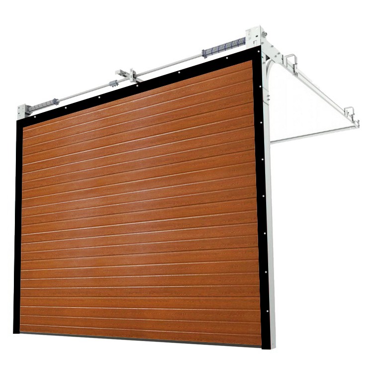 	Sectionalpoort Garagenpoort 2500 x 2125 mm - Gouden Eik	