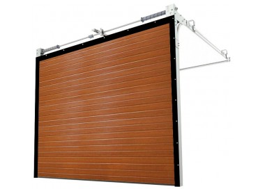 	Sectionalpoort Garagenpoort 2500 x 2125 mm - Gouden Eik	