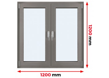 Aluminium Kozijnen 1200 x 1200mm MB-70