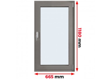 Aluminium Kozijnen 665 x 1180 mm MB-70