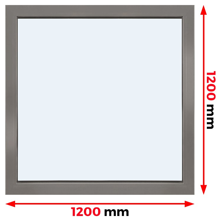 Aluminium Kozijnen 1200 x 1200 mm MB-70