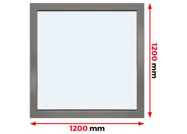 Aluminium Kozijnen 1200 x 1200 mm MB-70