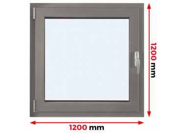 Aluminium Kozijnen 1200 x 1200 mm MB-70 - DRAAI