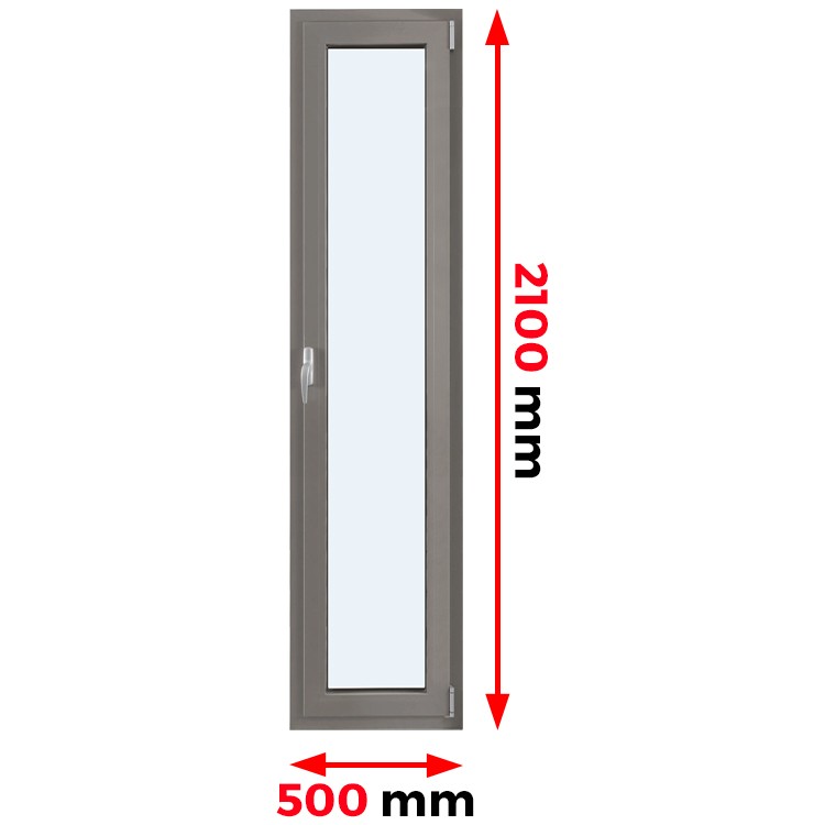 Aluminium Kozijnen 500 x 2100 mm MB-70