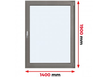 Aluminium Kozijnen 1400 x 1900 mm MB-70