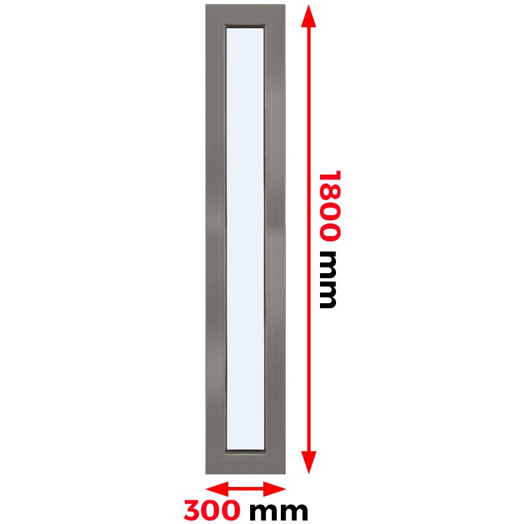Aluminium Kozijnen 300 x 1800 mm MB-70