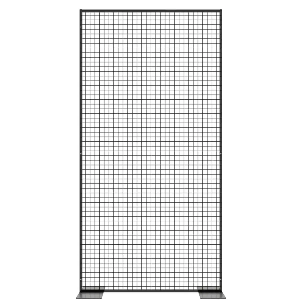 Afbeelding van een loftrooster met afmetingen van 122 &times; 242 cm