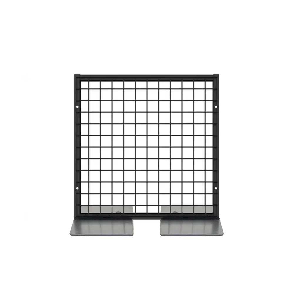 Afbeelding van een loftrooster met afmetingen van 50 &times; 50 cm