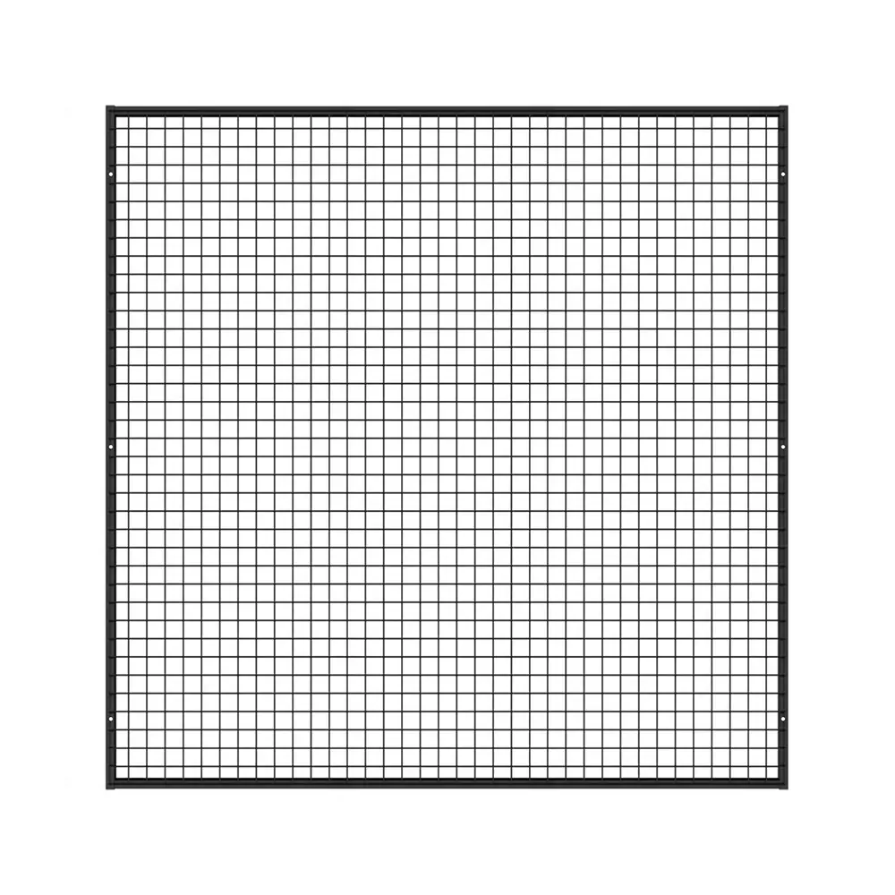 Afbeelding van een loftrooster met afmetingen van 150 &times; 150 cm