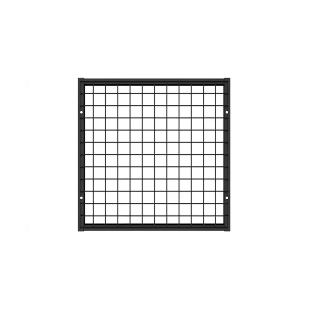 Afbeelding van een loftrooster met afmetingen van 50 &times; 50 cm