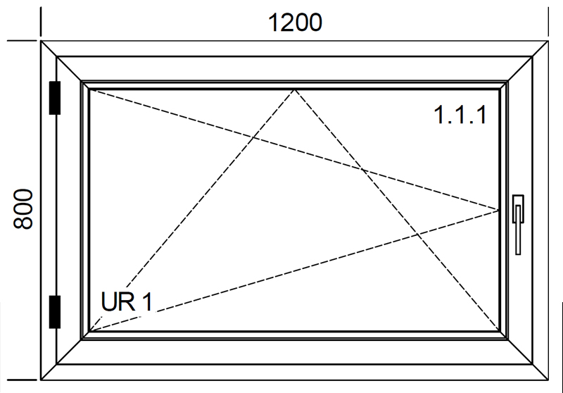 1200 x 800 mm schema
